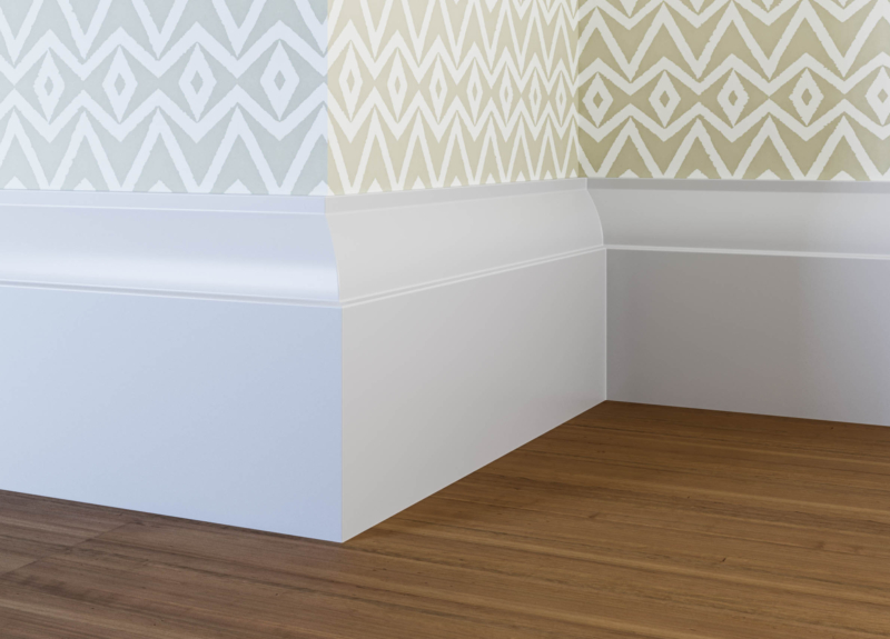 18mm Small Ovolo Skirting Board