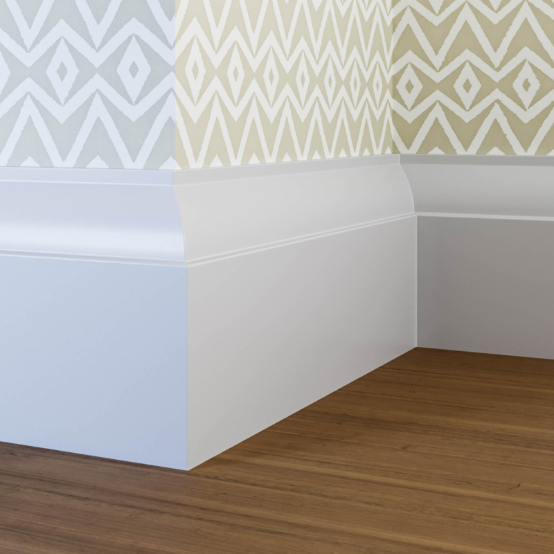 18mm Small Ovolo Skirting Board