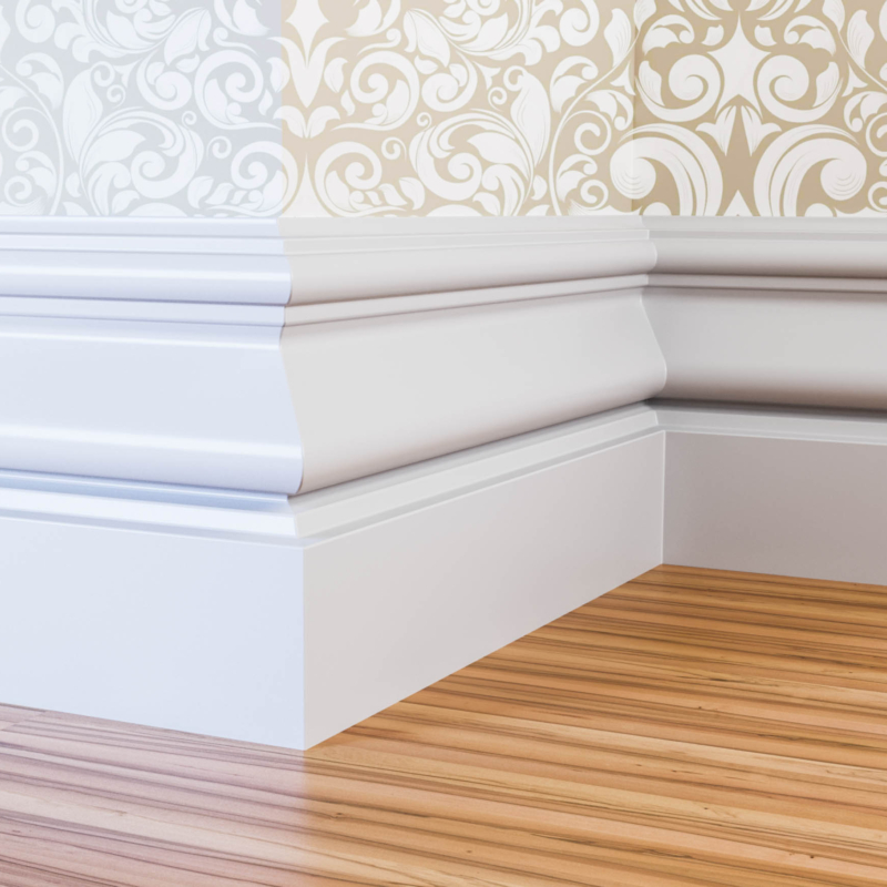 Regency Moisture Resistant MDF Skirting Board myskirtingboards.co.uk