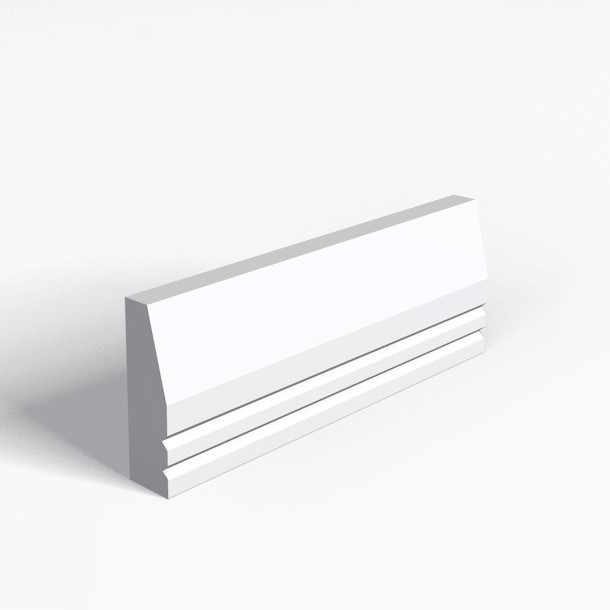 Splay And 2 V Grooves Architrave