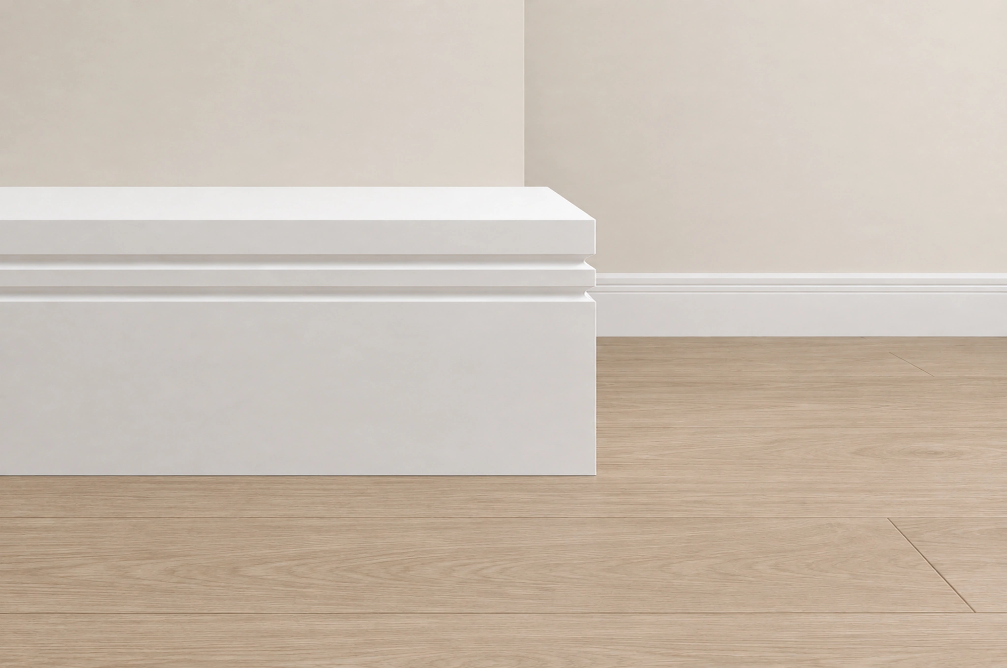 Chamfer 2 Drips MDF Skirting Board 3 Skirtingboard Image 2