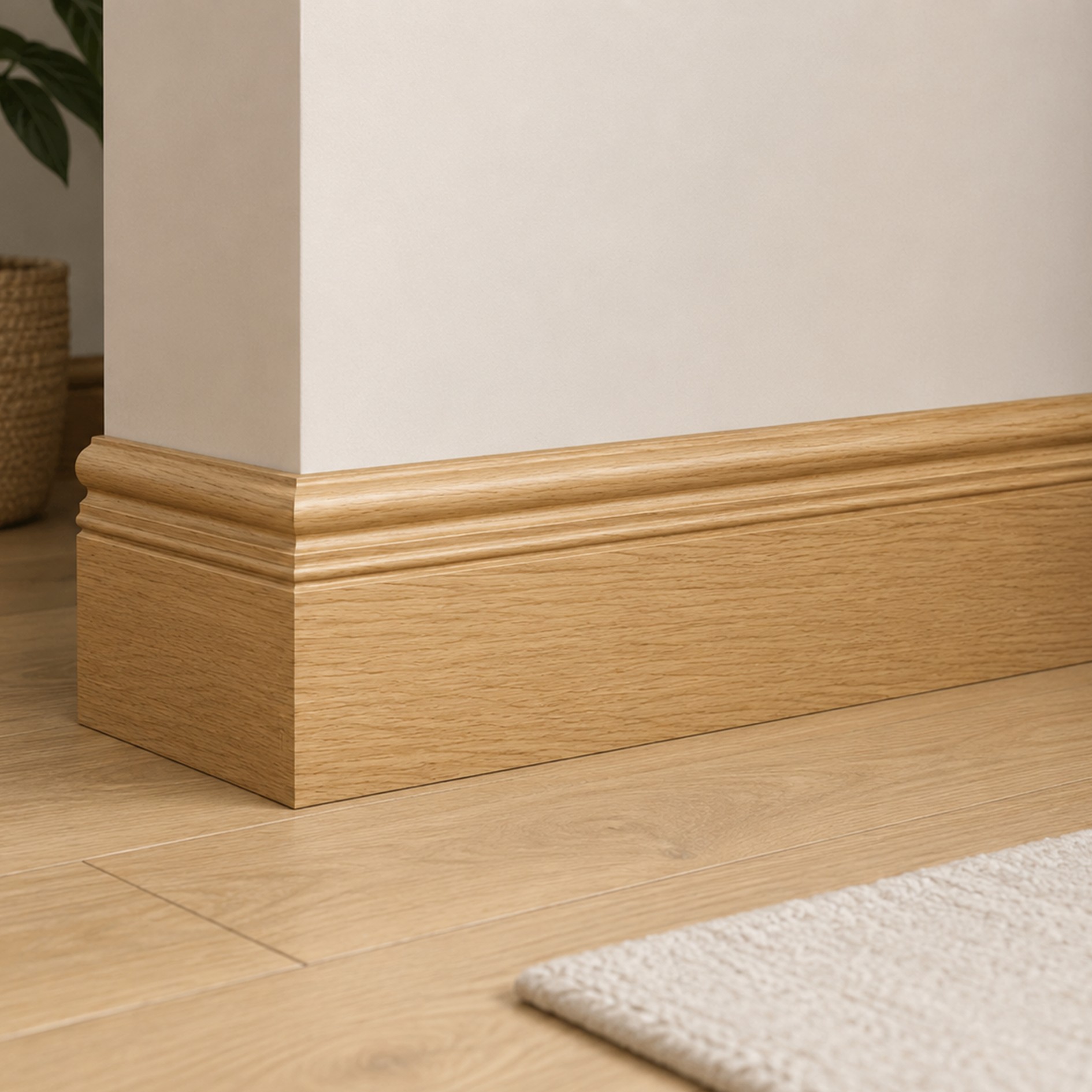 330 OAK Skirting Board 2 330 Oak Room