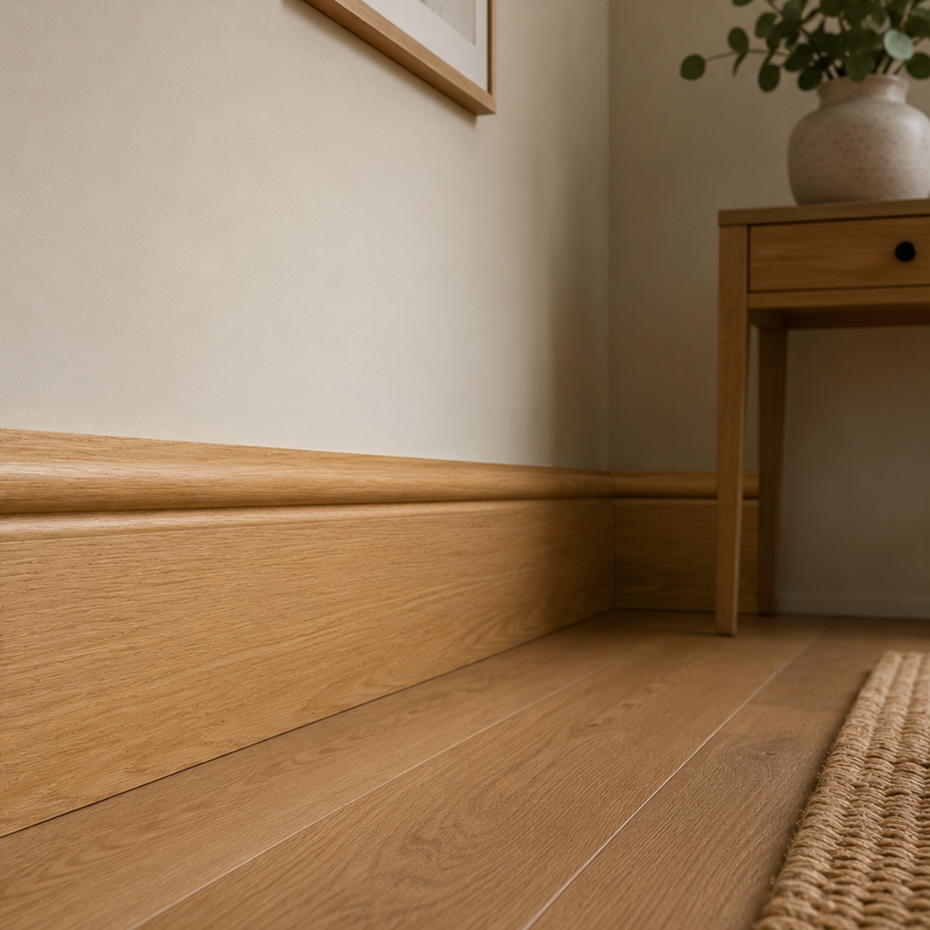 Torus Oak Skirting Board 3 Oak Torus