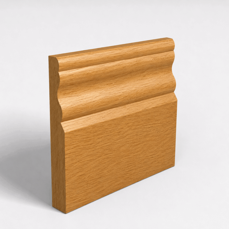 Oak Skirting Boards 40 Regency D Oak
