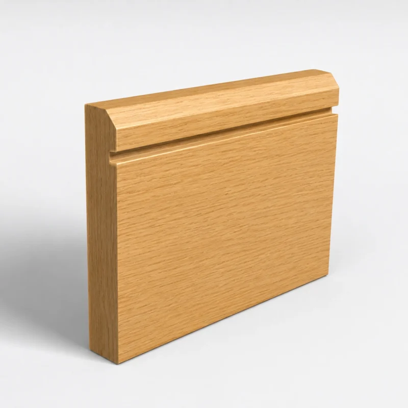 Oak Skirting Boards 13 1 Ssquare Groove Oak