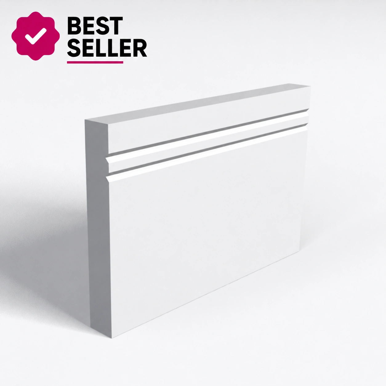 2 V Grooves MR MDF Skirting Board 1 2 V Groove Best
