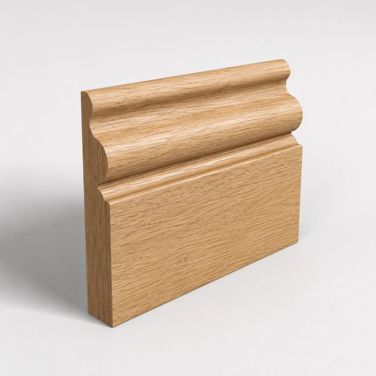 Regency Ogee OAK Skirting Board 1 Oak Regency Ogee