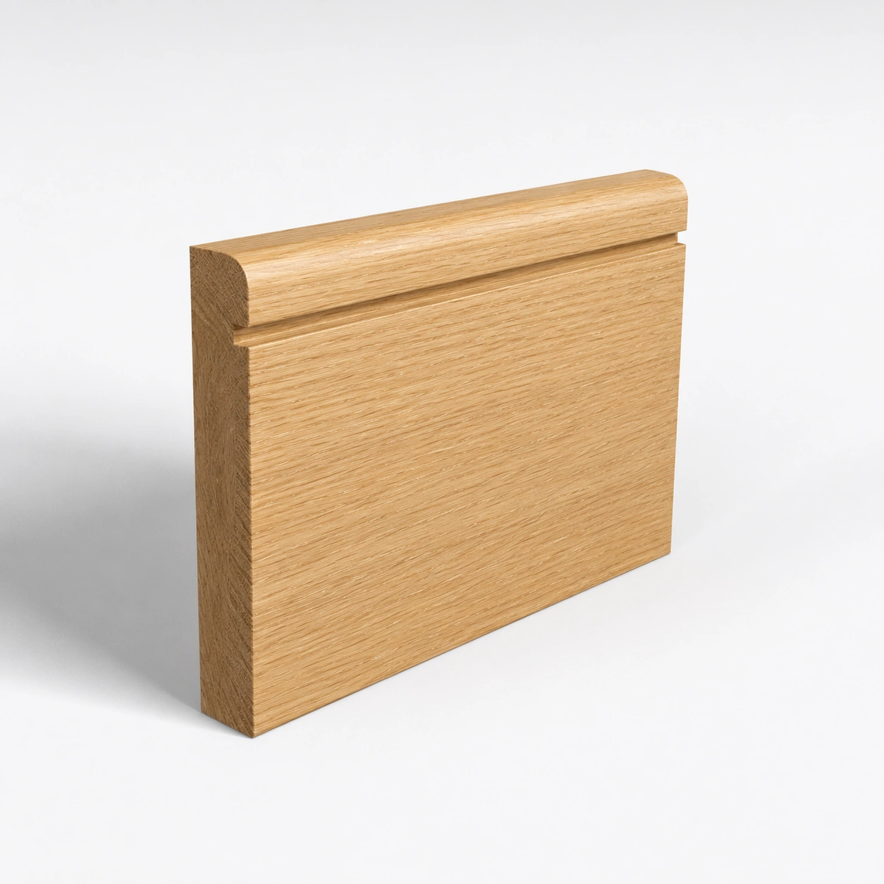 Pencil Round 1 Square Groove Oak Skirting Board 1 Pencil Round 1 Groove Oak