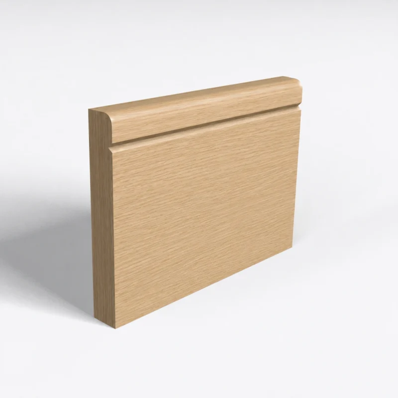 Pencil Round 1 V Groove Oak