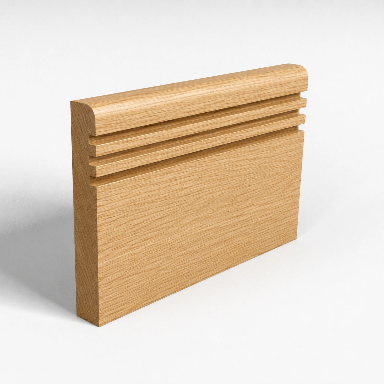Pencil Round 3 Square Groove Oak Skirting Board 1 Pencil Round 3 Squre Groove Oak